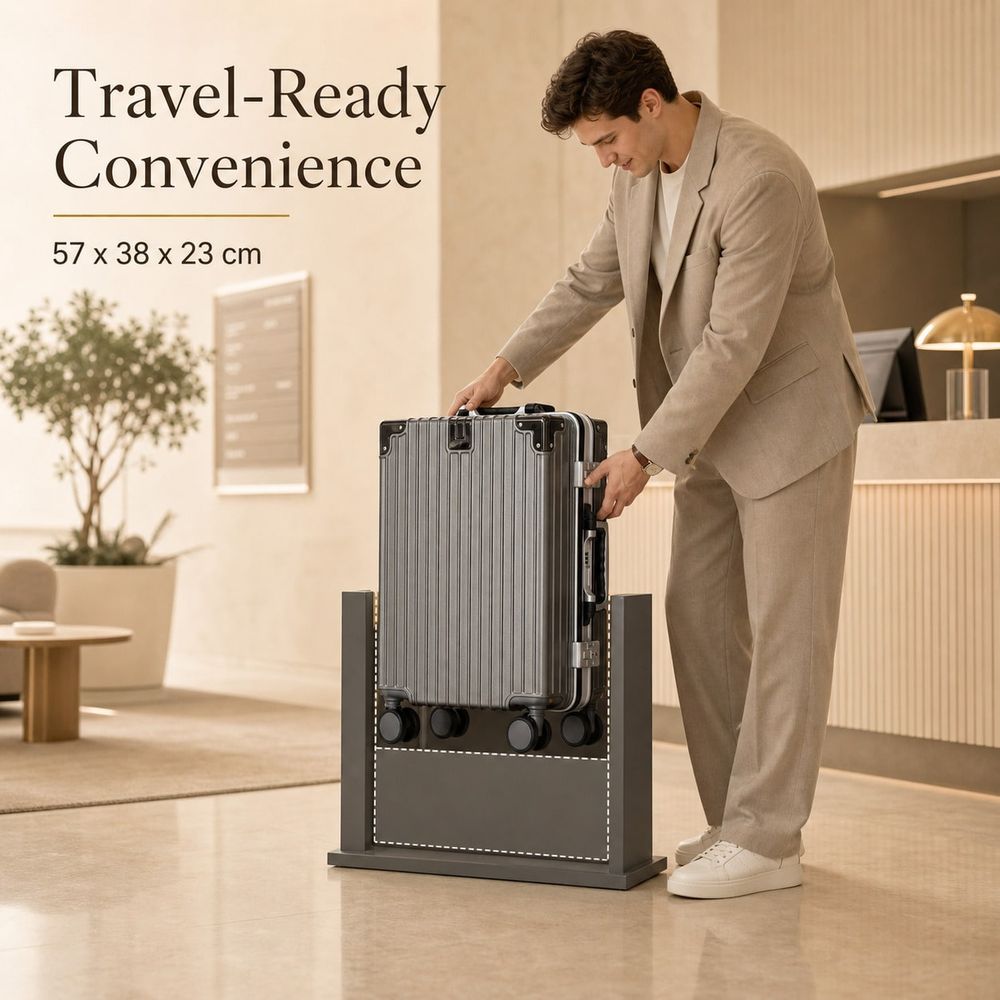 Carry On Suitcase Airline Appr - Aluminum Frame Carry On Luggage ulasan dan harga