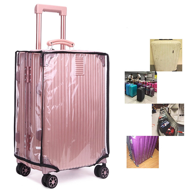 18-30 Inch Suitcase PVC Cover  - Luggage Protective Cover Transparent ulasan dan harga