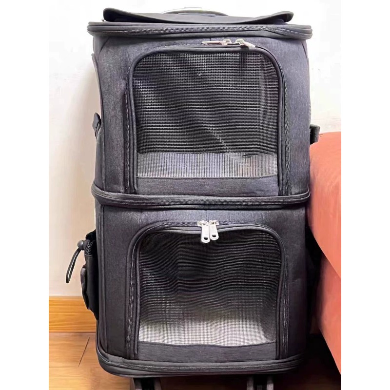 Hanbang Double Layer Pet Rolli - Foldable Rolling Luggage Bag ulasan dan harga