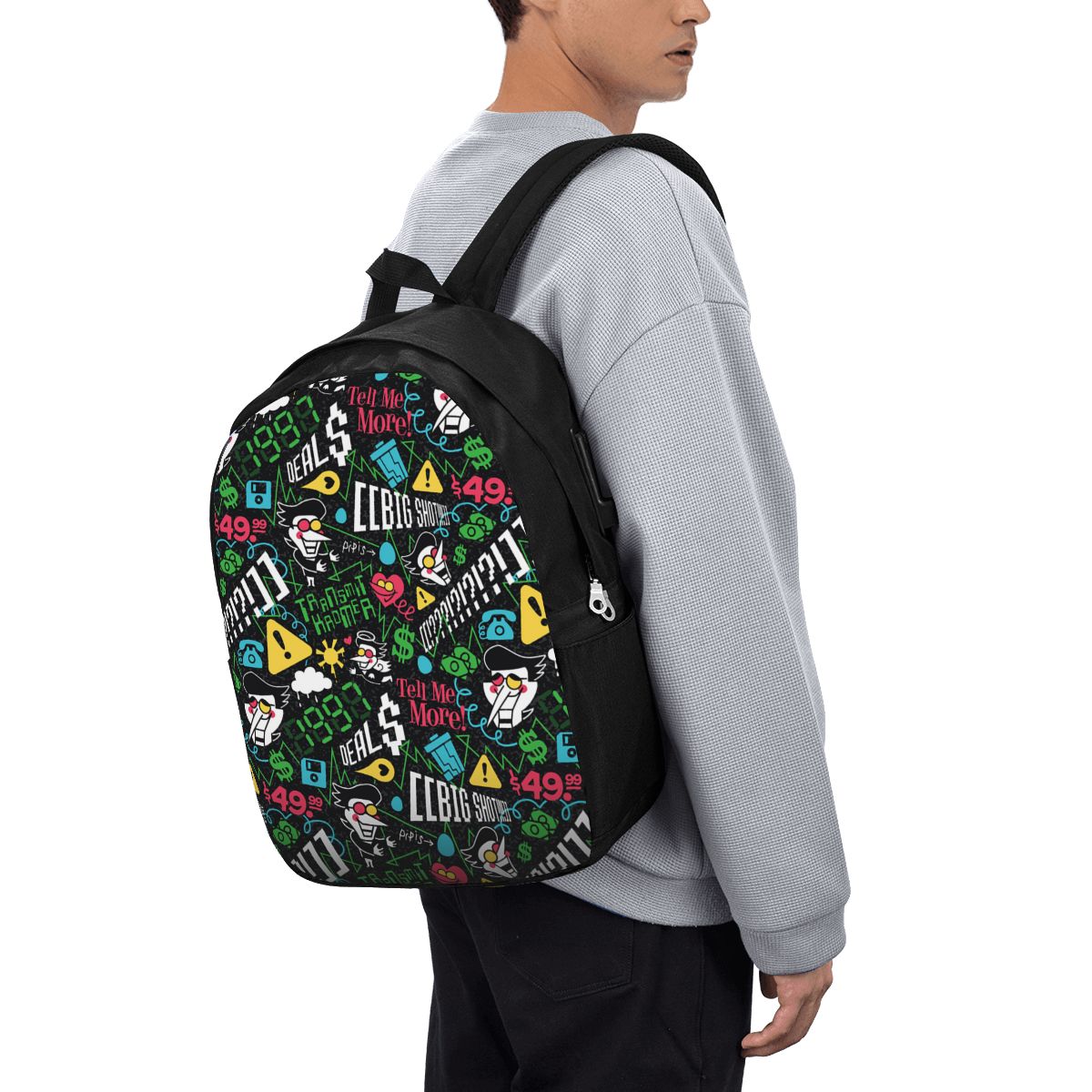 Deltarune SPAMTON G Backpack T - Travel Bags ulasan dan harga