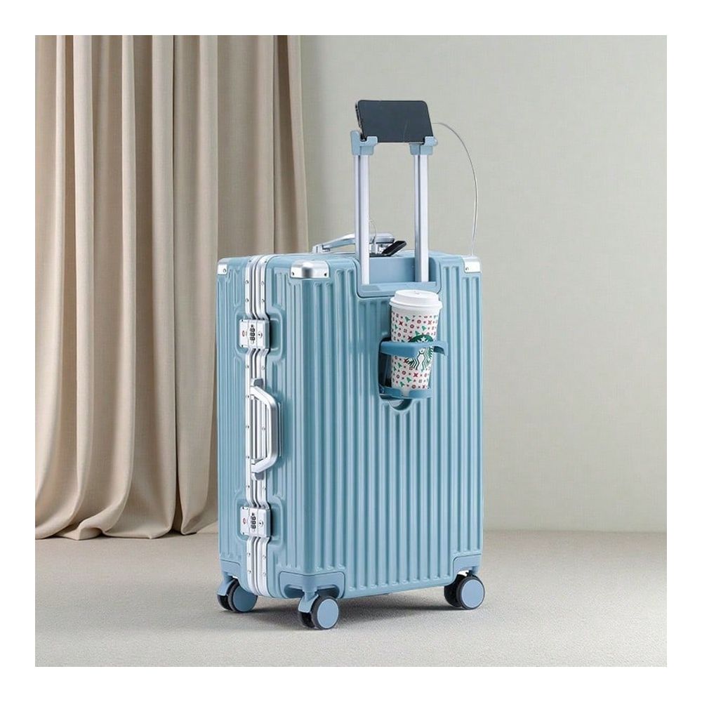 Set 20 24 Aluminum Frame Lugga - Aluminum Frame Carry On Luggage ulasan dan harga