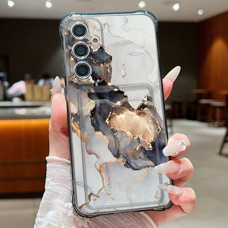 Retro Marble Pattern Wallet Ca - Wallets ulasan dan harga