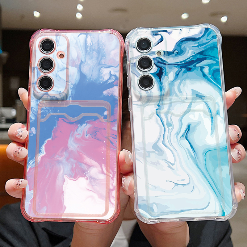 Retro Marble Pattern Wallet Ca - Wallets ulasan dan harga