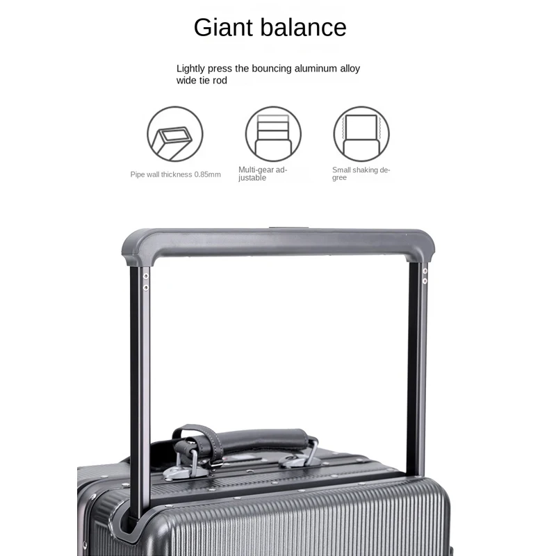 Travel Suitcase Aluminum frame - Aluminum Frame Carry On Luggage ulasan dan harga