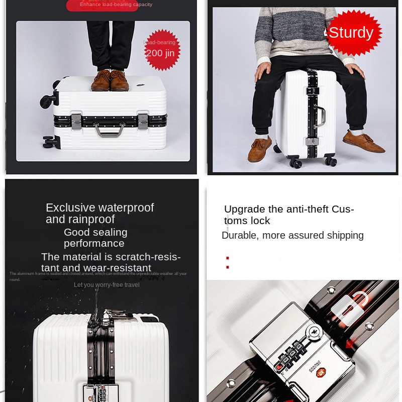 Aluminium-framed Suitcases for - Aluminum Frame Carry On Luggage ulasan dan harga