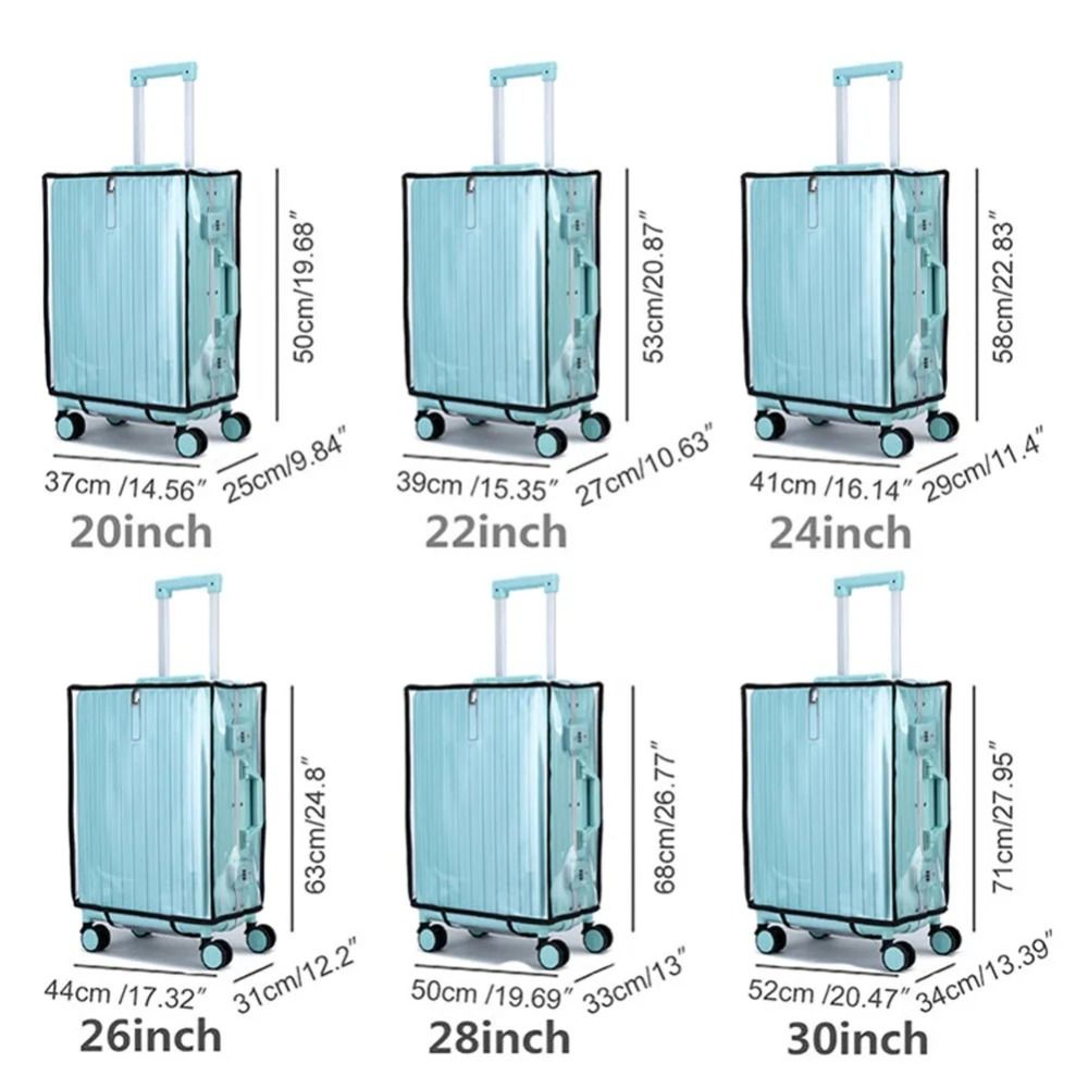 New Travel Luggage Protector C - Waterproof Suitcase Cover Protector ulasan dan harga