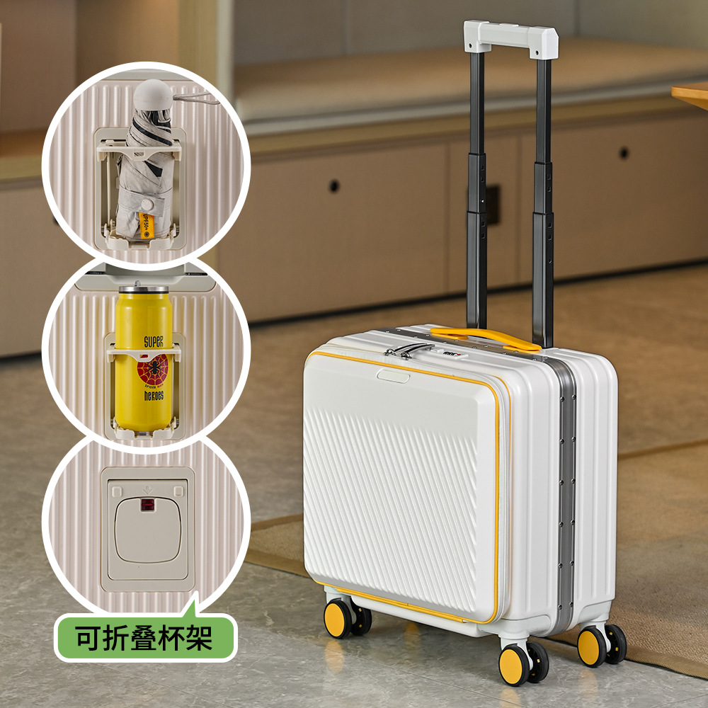 18 Front Opening Carry On Suit - Aluminum Frame Carry On Luggage ulasan dan harga