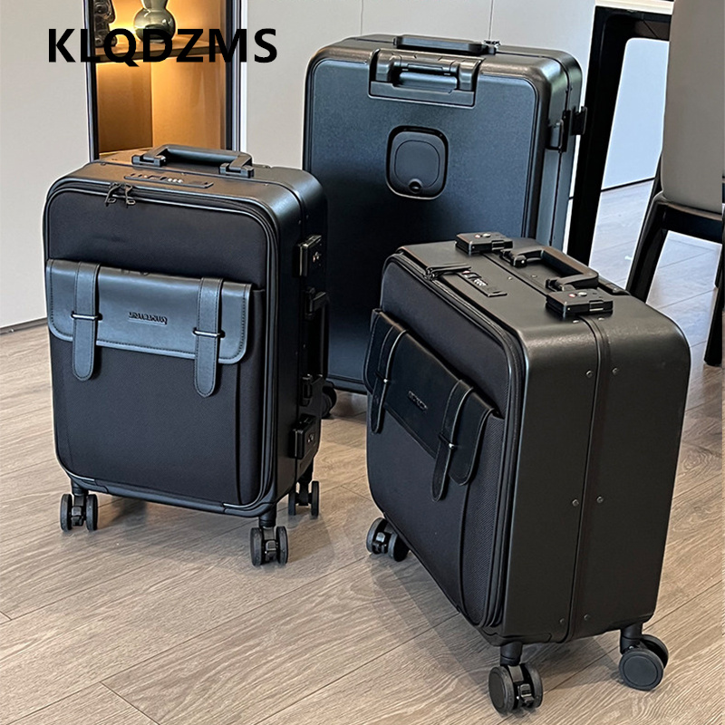 KLQDZMS Oxford Cloth Suitcase  - Spinner Wheel Rolling Suitcase 20 Inch ulasan dan harga