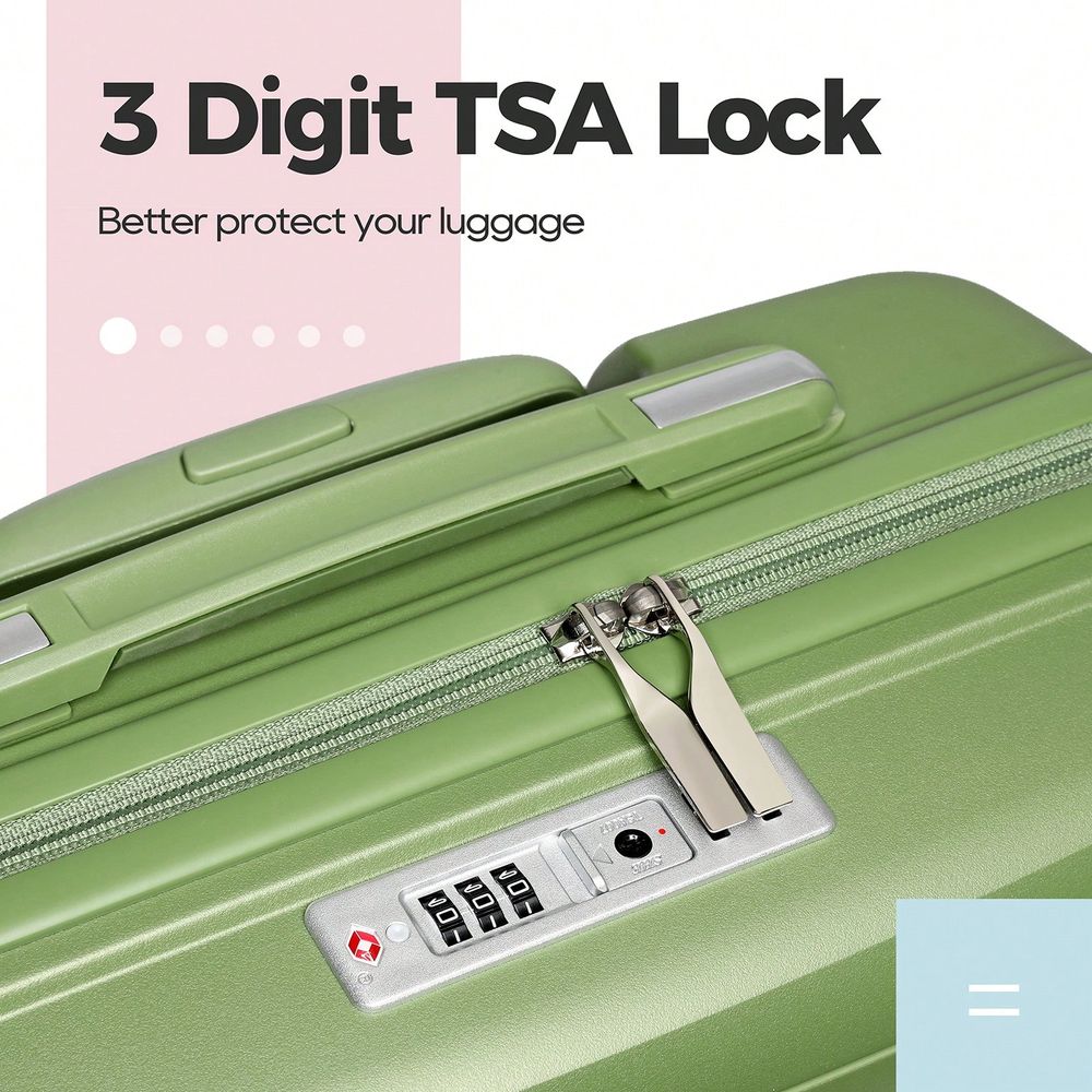 3Piece Hardshell Luggage Set,  - Expandable Hard Shell Luggage Set ulasan dan harga