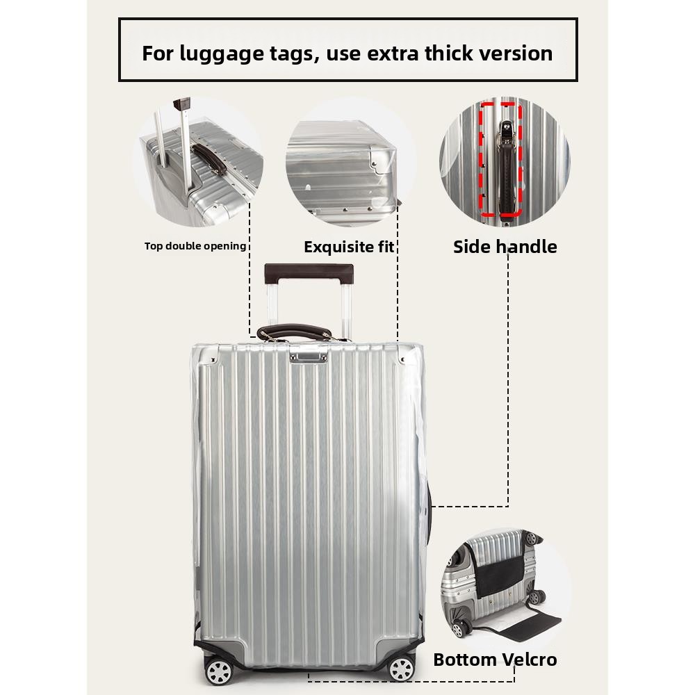 Transparent Protective Cover f - Luggage Protective Cover Transparent ulasan dan harga