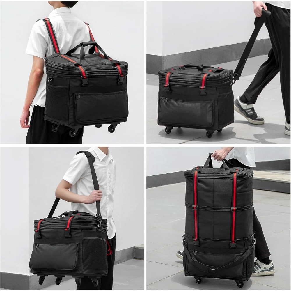 Expandable Foldable Rolling Lu - Foldable Rolling Luggage Bag ulasan dan harga