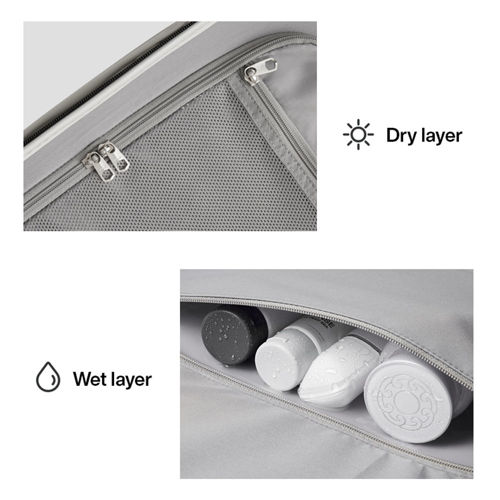 Mixi Wide Handle Travel Luggag - Spinner Wheel Rolling Suitcase 20 Inch ulasan dan harga