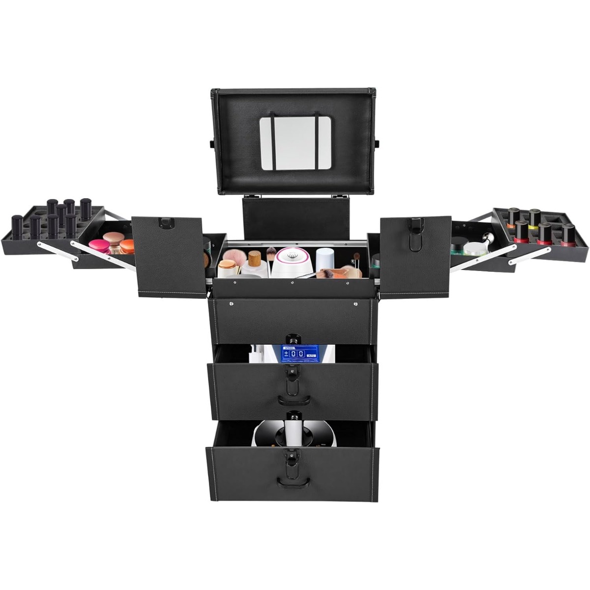 Professional Rolling Makeup Ca - Backpacks ulasan dan harga