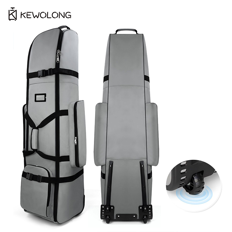 New Golf Travel Bag with Overs - Foldable Rolling Luggage Bag ulasan dan harga