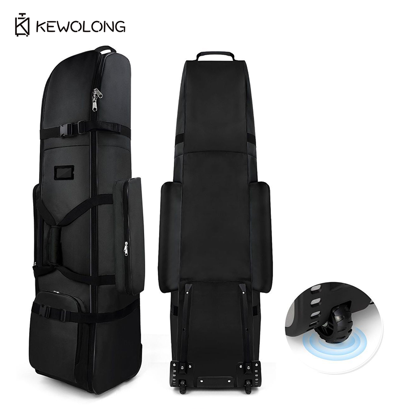 New Golf Travel Bag with Overs - Foldable Rolling Luggage Bag ulasan dan harga