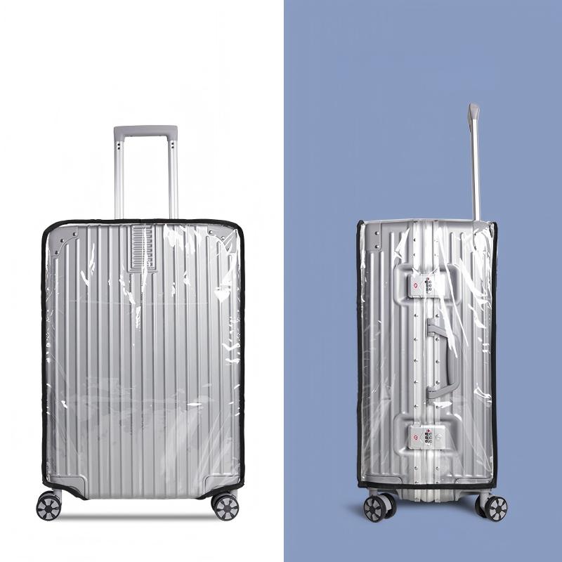 16-28 Inch Transparent PVC Lug - Waterproof Suitcase Cover Protector ulasan dan harga