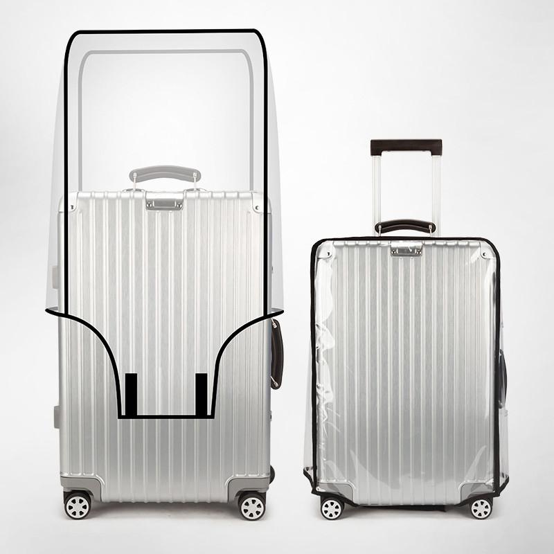Hot Sale Travel Transparent Lu - Luggage Protective Cover Transparent ulasan dan harga