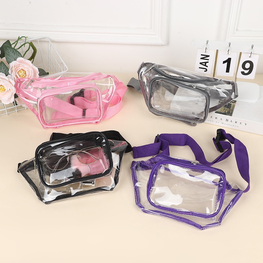 Clear Fanny Pack Transparent P - Handbags ulasan dan harga