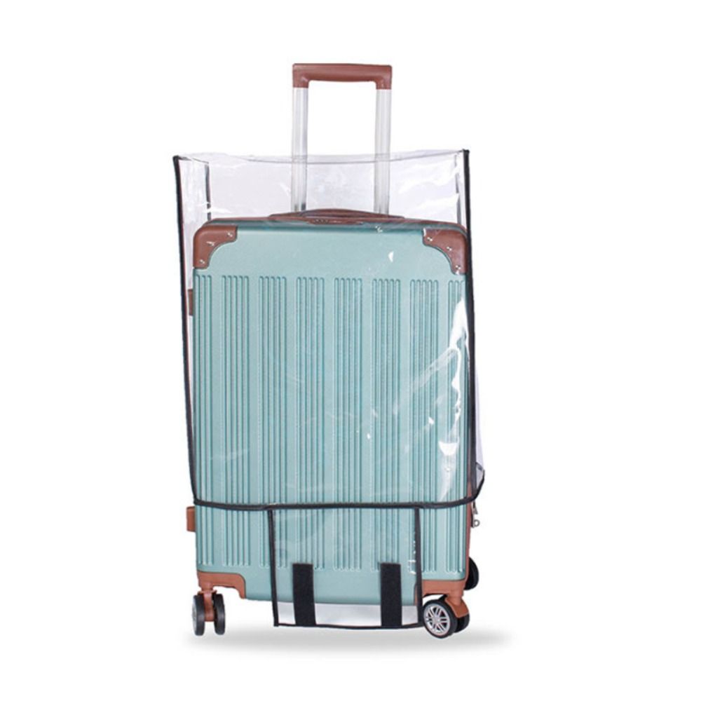 Transparent PVC Waterproof Pro - Luggage Protective Cover Transparent ulasan dan harga