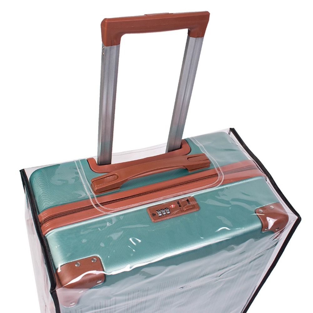Transparent PVC Waterproof Pro - Luggage Protective Cover Transparent ulasan dan harga