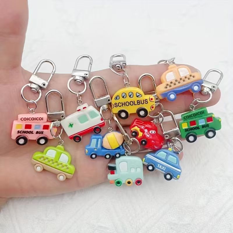 10pcs resin cartoon car keycha - Luggage ulasan dan harga