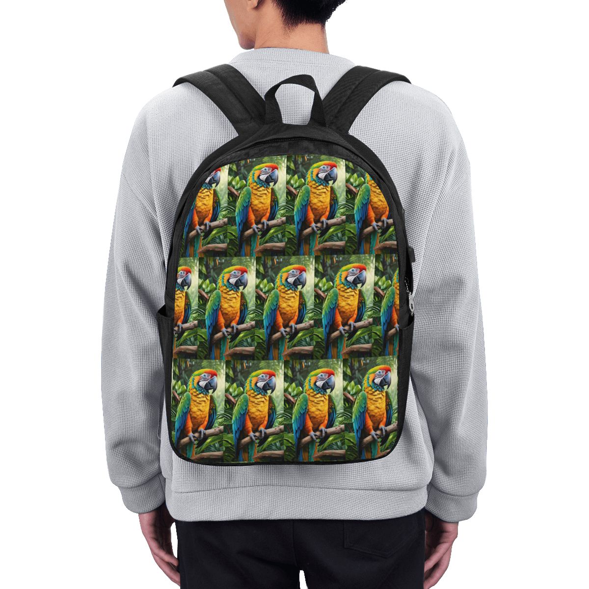 Cute Macaw Parrots Backpack Tr - Travel Bags ulasan dan harga