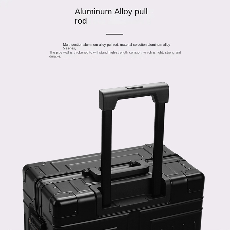 20/24/26/28 Inch Aluminum Suit - Spinner Wheel Rolling Suitcase 20 Inch ulasan dan harga