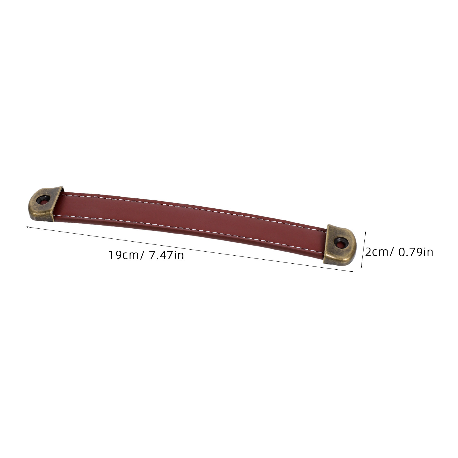 2Pcs Retro PU Furniture Handle - Retro Vintage Trunk Suitcase ulasan dan harga