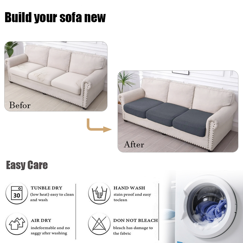 1 2 3 4 Seat Sofa Cushion Cove - Waterproof Suitcase Cover Protector ulasan dan harga
