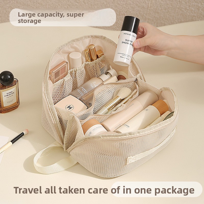 New Arrival Mesh Cosmetic Bag  - Cosmetic Bags ulasan dan harga